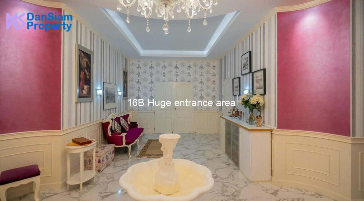 16B Huge entrance area